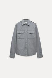 ZW COLLECTION GINGHAM SHIRT