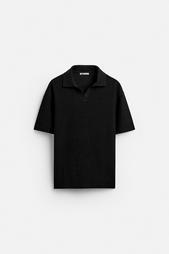 TEXTURED POLO SHIRT