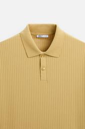 TEXTURED POLO SHIRT