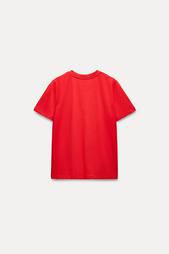 ENZYME-WASHED COTTON T-SHIRT