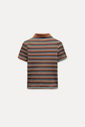 STRIPED POLO T-SHIRT