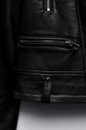 FAUX LEATHER BIKER JACKET