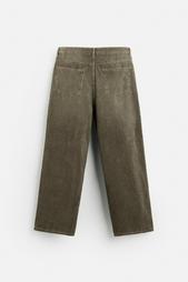 RELAXED FIT CORDUROY TROUSERS