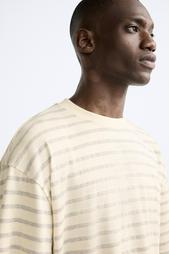 STRIPED BOXY FIT T-SHIRT