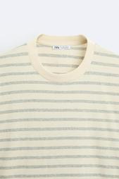 STRIPED BOXY FIT T-SHIRT