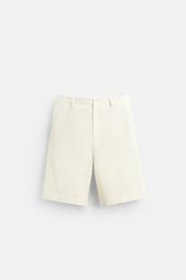 TEXTURED BERMUDA SHORTS