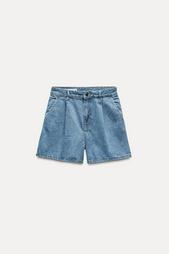 Z1975 DENIM BERMUDA SHORTS WITH DARTS