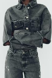 Z1975 CROPPED DENIM JACKET