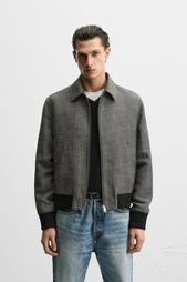 LINEN AND WOOL JACKET