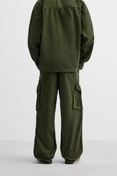 RELAXED FIT CARGO TROUSERS