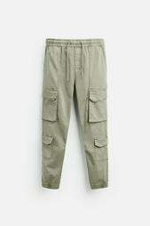 CARGO TROUSERS WITH POCKETS