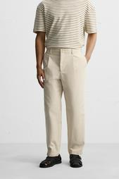 PLEATED TROUSERS