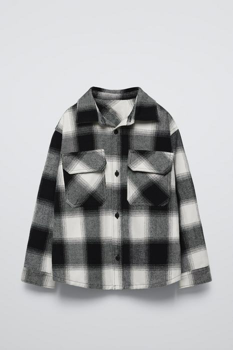 CHECKED OVERSHIRT WITH POCKET