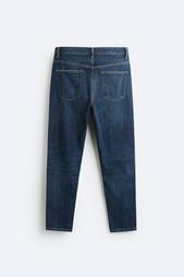 SLIM FIT CROPPED JEANS