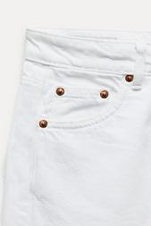 TRF MID-RISE DENIM BERMUDA SHORTS