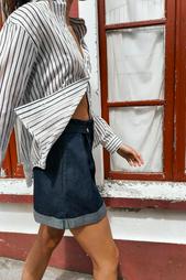 TEXTURED STRIPED SHIRT