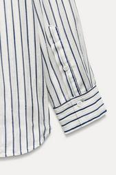 TEXTURED STRIPED SHIRT