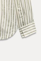 TEXTURED STRIPED SHIRT