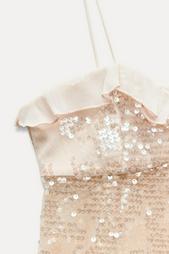 SEQUINNED CAMISOLE TOP