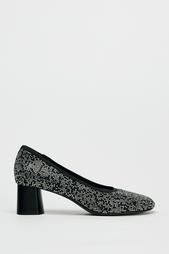 HEELED SHOES WITH RHINESTONES