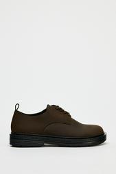 LEATHER LACE-UP SHOES