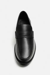 LEATHER PENNY LOAFERS