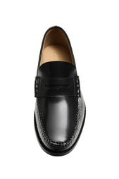 LEATHER PENNY STRAP LOAFERS