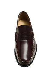 LEATHER PENNY STRAP LOAFERS