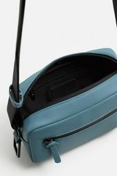 RUBBERISED CROSSBODY BAG