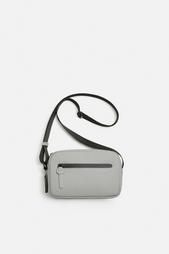 RUBBERISED CROSSBODY BAG