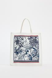 EMBROIDERED FABRIC BAG