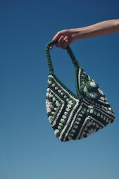 CROCHET BUCKET BAG