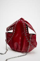 STUDDED MINI BUCKET BAG