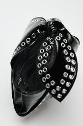 STUDDED MINI BUCKET BAG