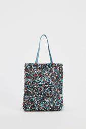 BEADED MINI BUCKET BAG