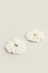 PACK OF COTTON SCRUNCHIES (PACK OF 2)