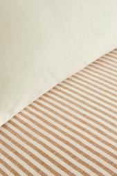 DUVET COVER WITH NARROW STRIPES