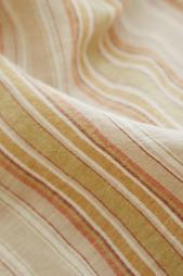 DUVET COVER WITH MULTICOLOURED STRIPES