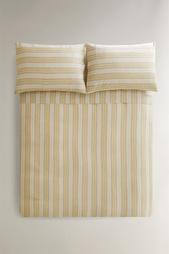 DUVET COVER WITH MULTICOLOURED STRIPES