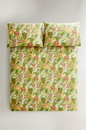 LEAF PRINT DUVET COVER