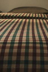 CHECK FLANNEL DUVET COVER